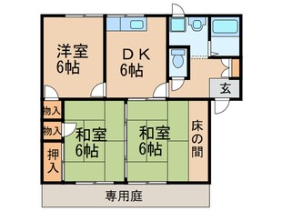 フレグランス宇美の物件間取画像